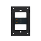 PLACA ATENUADOR DIMMER 100W NEGRO LUXURY ARTLITE APL-611
