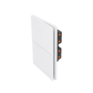 APAGADOR DOBLE BLANCO 3 VIAS LUXURY ARTLITE APL-702