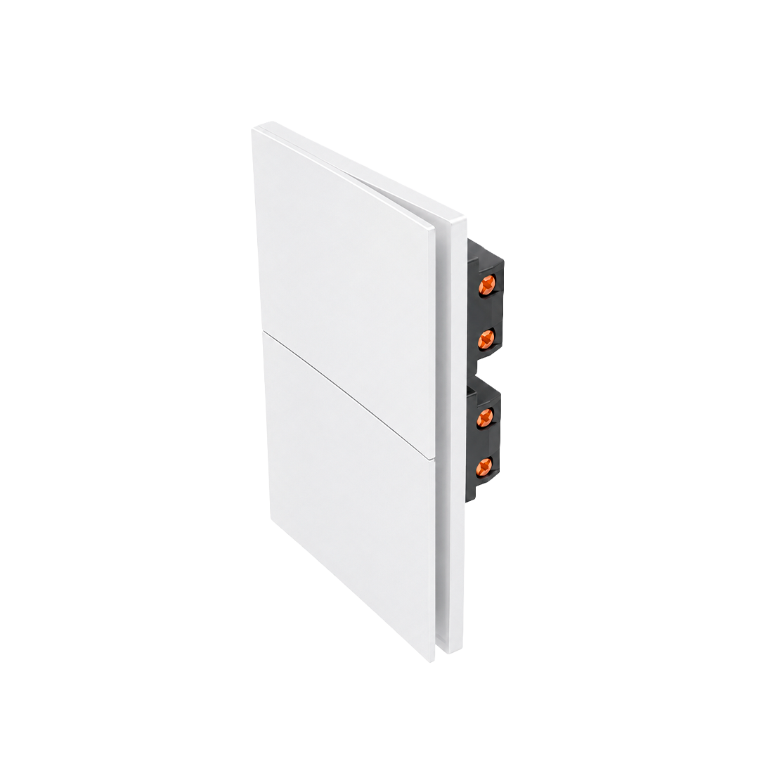 APAGADOR DOBLE BLANCO 3 VIAS LUXURY ARTLITE APL-702