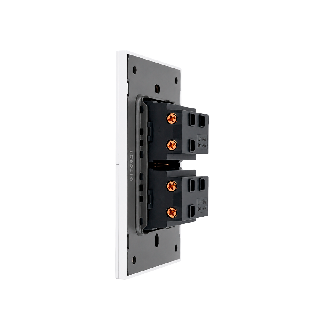 APAGADOR DOBLE BLANCO 3 VIAS LUXURY ARTLITE APL-702