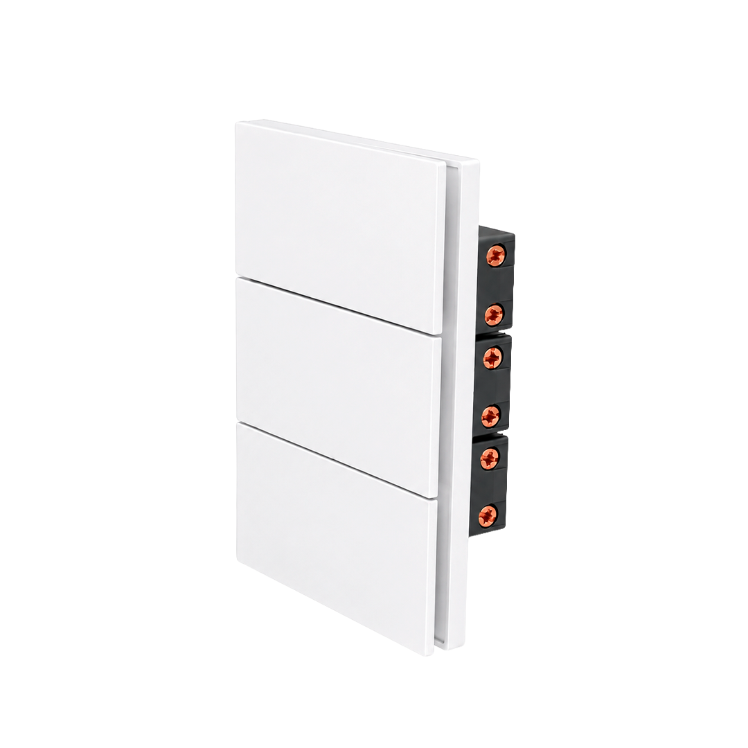 APAGADOR TRIPLE BLANCO 3 VIAS LUXURY ARTLITE APL-703