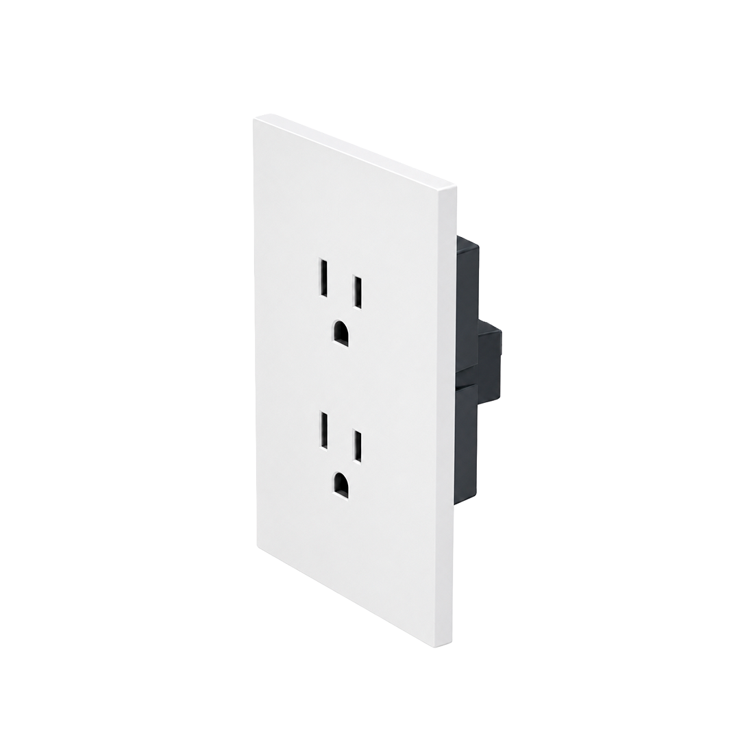 CONTACTO DOBLE DUPLEX BLANCO LUXURY ARTLITE APL-704