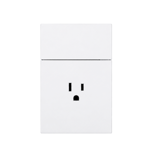 APAGADOR SENCILLO CON CONTACTO BLANCO 3 VIAS LUXURY ARTLITE APL-705
