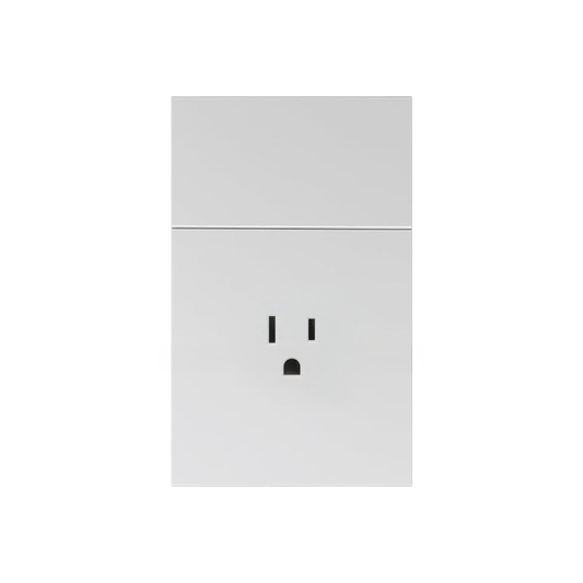 APAGADOR SENCILLO CON CONTACTO BLANCO 3 VIAS LUXURY ARTLITE APL-705