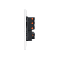 PLACA CONTACTO + 2 APAGADORES BLANCO LUXURY ARTLITE APL-706
