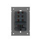 PLACA CONTACTO + 2 APAGADORES BLANCO LUXURY ARTLITE APL-706