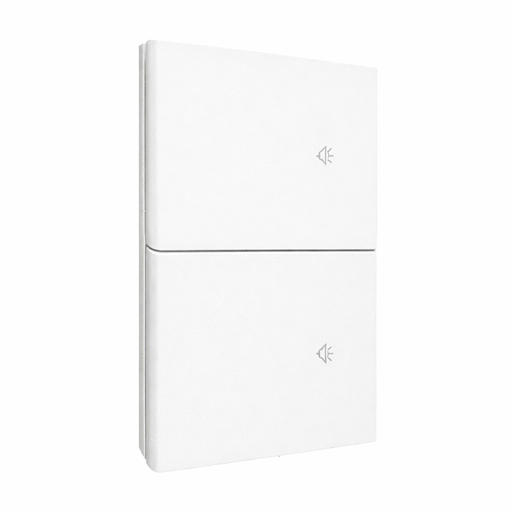 APAGADOR DOBLE BLANCO SMART WIFI CON NEUTRO LUXURY ARTLITE APL-716