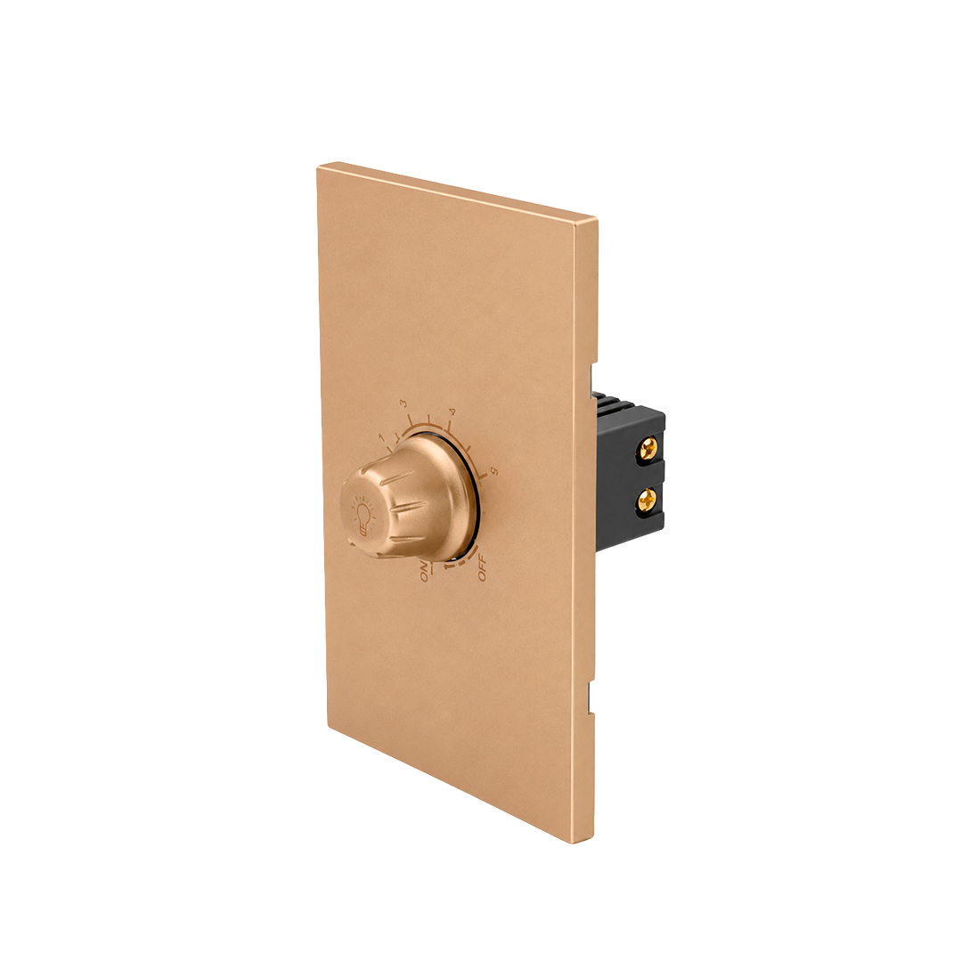 PLACA ATENUADOR DIMER DORADO LUXURY ARTLITE APL-511