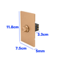 PLACA ATENUADOR DIMER DORADO LUXURY ARTLITE APL-511