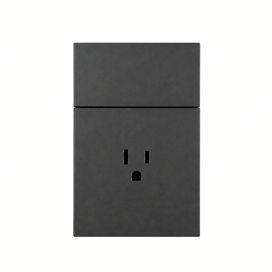 APAGADOR SENCILLO CON CONTACTO GRIS OXFORD 3 VIAS LUXURY ARTLITE APL-405
