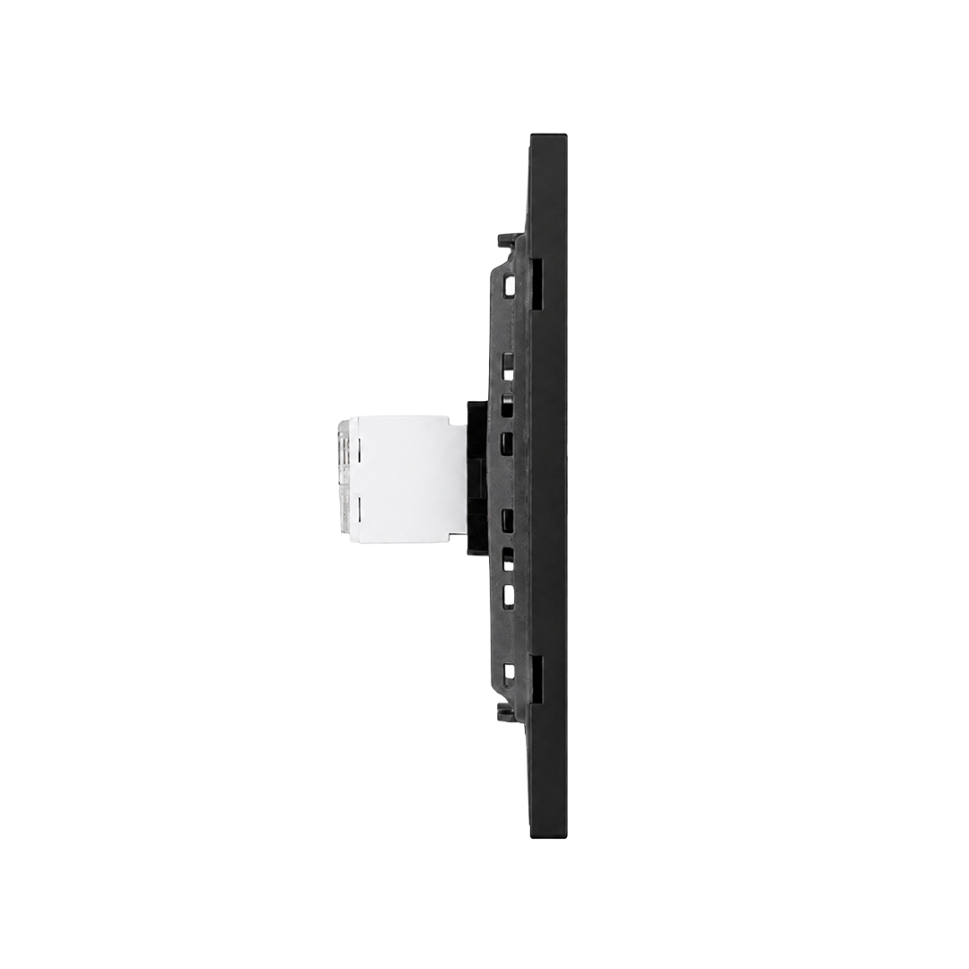 PLACA CONTACTO RED RJ45 CAT5 NEGRO LUXURY ARTLITE APL-609