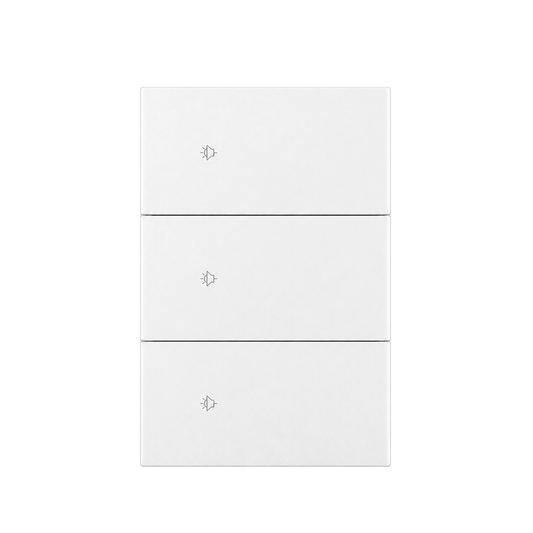 APAGADOR TRIPLE BLANCO SMART WIFI CON NEUTRO LUXURY ARTLITE APL-717