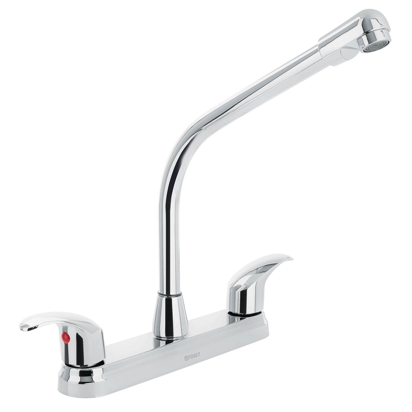 MEZCLADORA FREGADERO SATINADO FONSET 45627 AQF-90