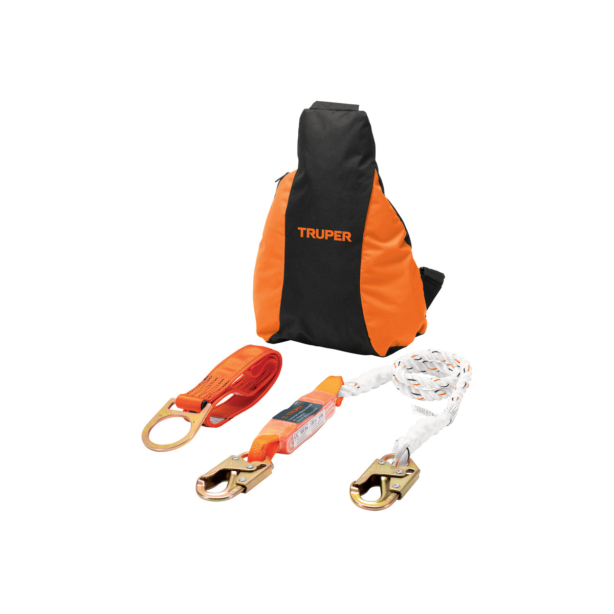 Kit contra caídas con arnés de un anillo, ANSI, TRUPER — foto oficial 1
