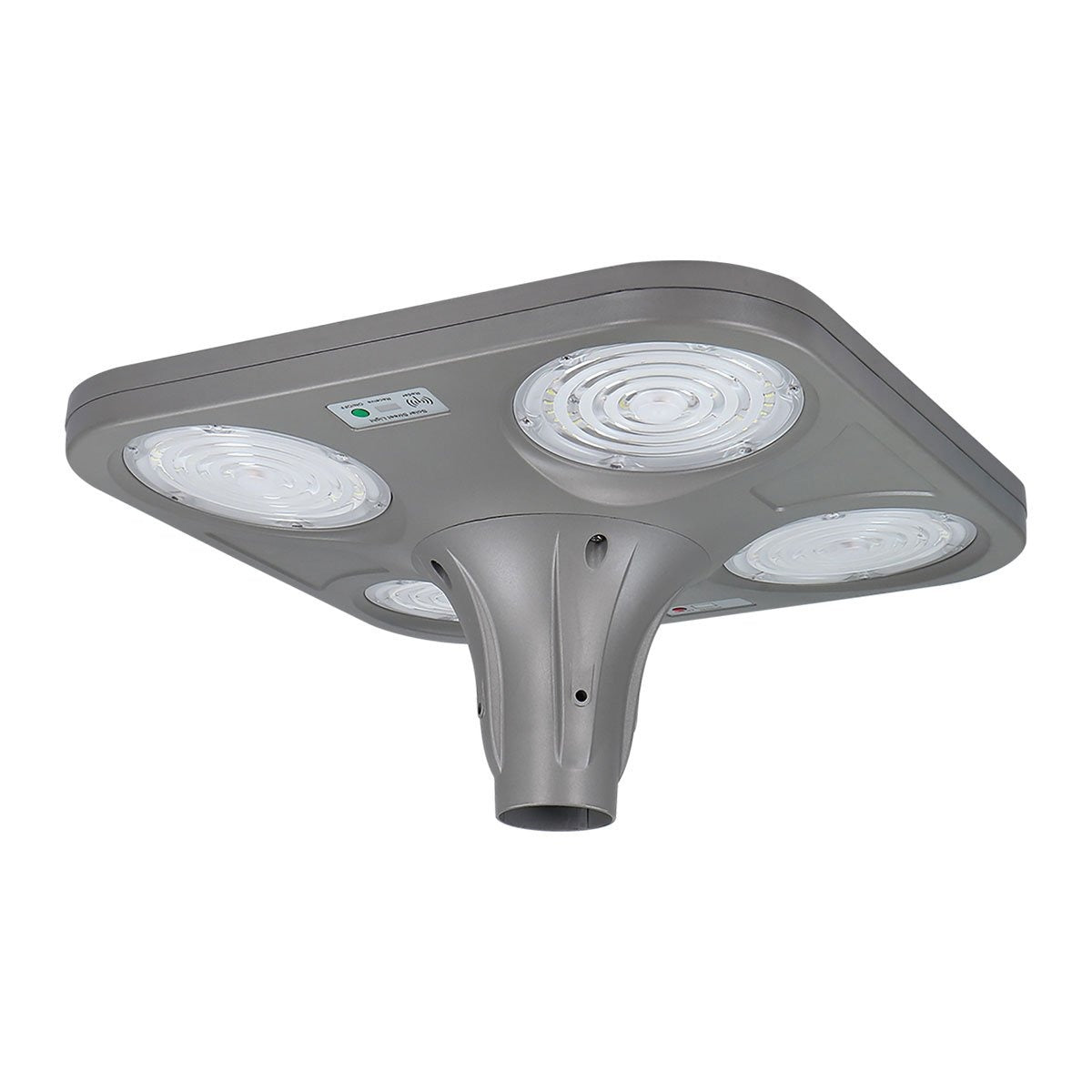 LUMINARIA PUNTA DE POSTE LED SOLAR 40W 35,000LM 35,000MAH 65K LUZ FRÍA ARTLITE ASL-009