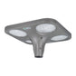 LUMINARIA PUNTA DE POSTE LED SOLAR 40W 35,000LM 35,000MAH 65K LUZ FRÍA ARTLITE ASL-009