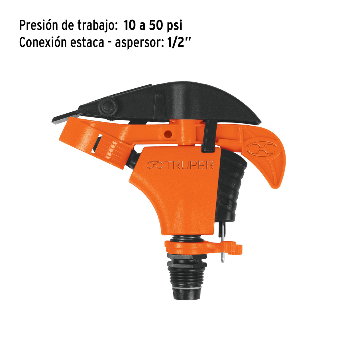 Aspersor plástico cabeza sola, TRUPER, Truper, SKU 10333 — vista 4