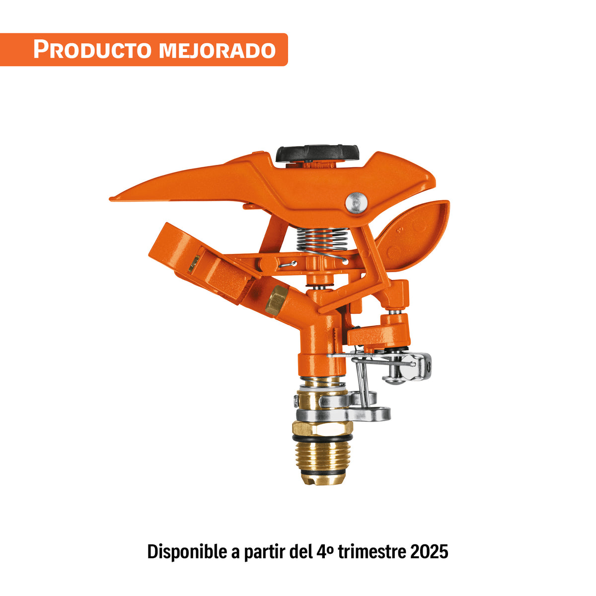 Aspersor metálico, cabeza sola, TRUPER, Truper, SKU 10315