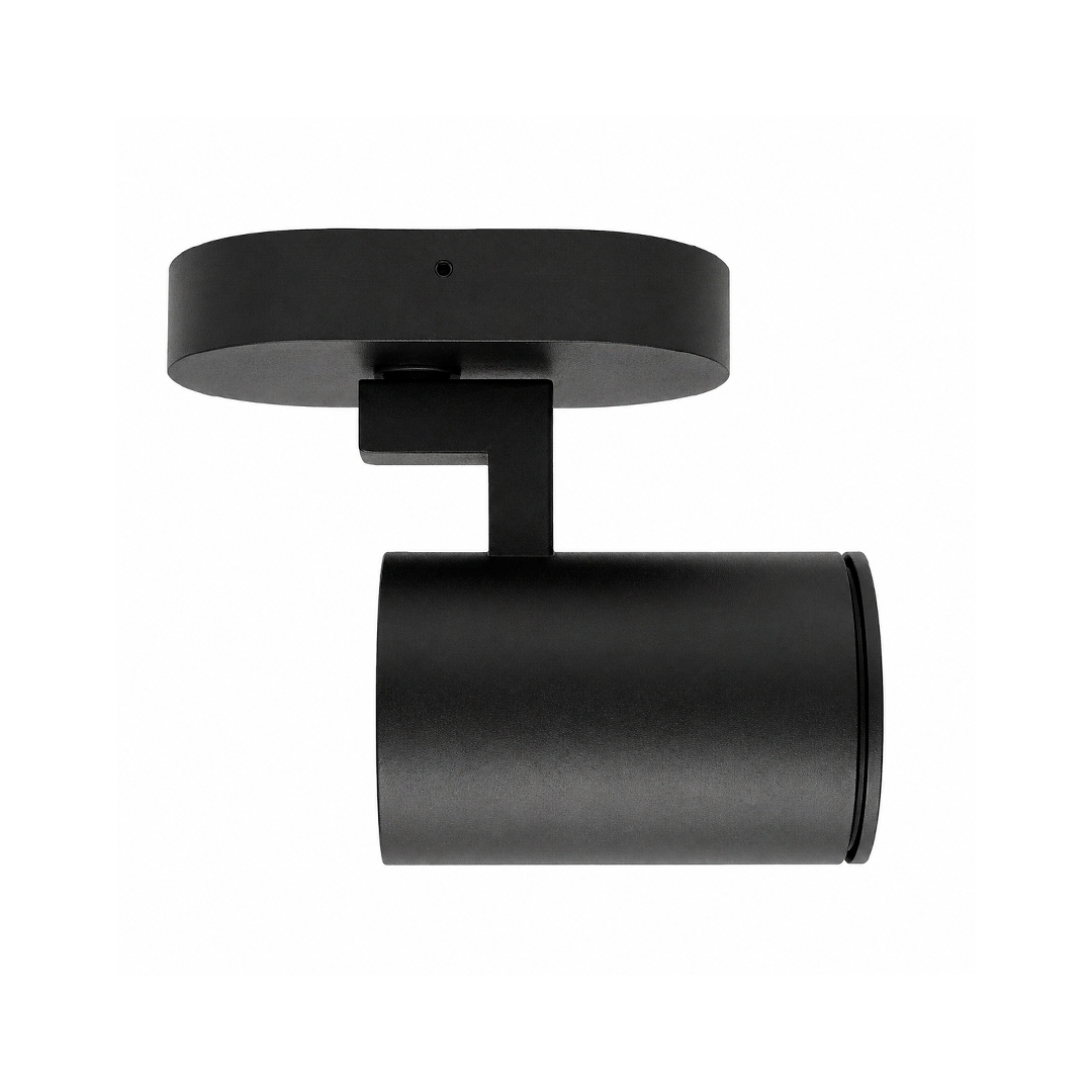 SPOT SOBREPONER DIRIGIBLE NEGRO GU10 BOOMER DS6101-Z