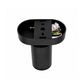 SPOT SOBREPONER DIRIGIBLE NEGRO GU10 BOOMER DS6101-Z