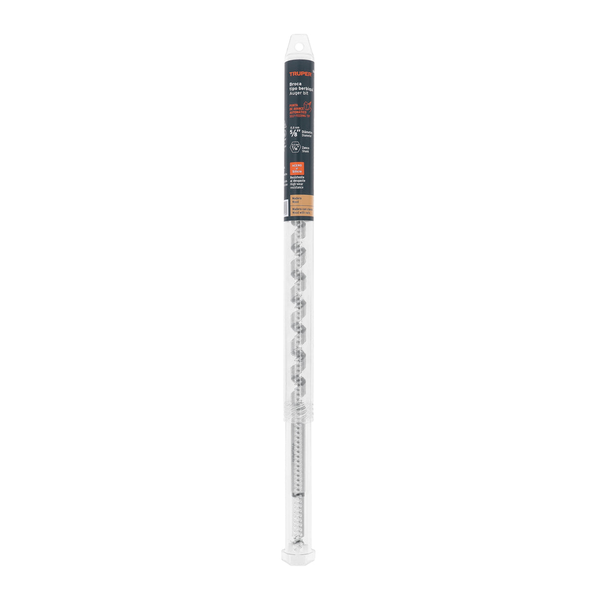 Broca auger tipo berbiquí 5/8' X 18', TRUPER — foto oficial 2