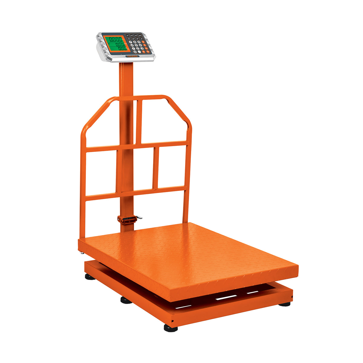 Báscula electrónica de plataforma plegable 600 kg TRUPER — foto oficial 1