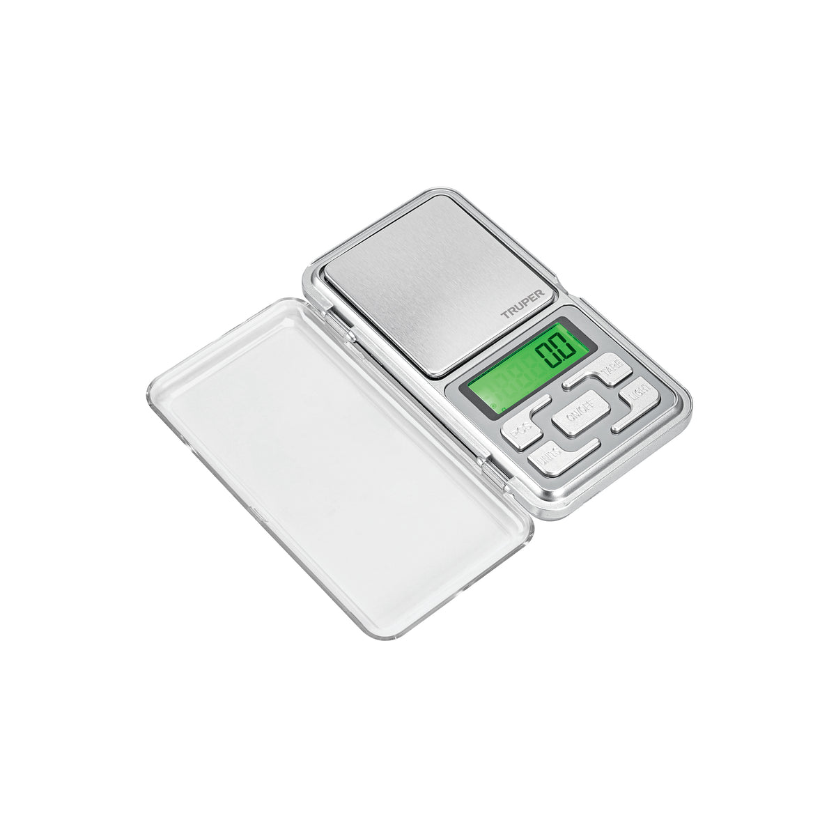 Báscula electrónica de bolsillo, de pilas, 500 g, TRUPER — foto oficial 1