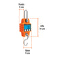 Báscula electrónica colgante, de pilas, 300 kg, TRUPER, Truper, SKU 100788 — vista 4