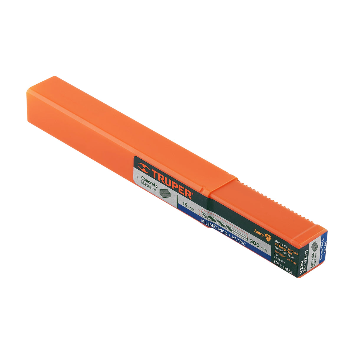 Broca para concreto 19 x 300 mm, TRUPER, Truper, SKU 102356 — vista 2