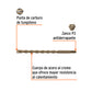 Broca para concreto 22 x 300 mm, TRUPER, Truper, SKU 102358 — vista 3