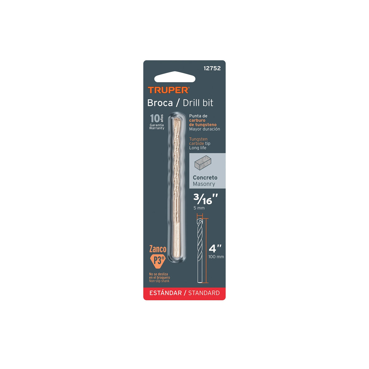 BCT-3-16X4-B Truper SKU 12752
