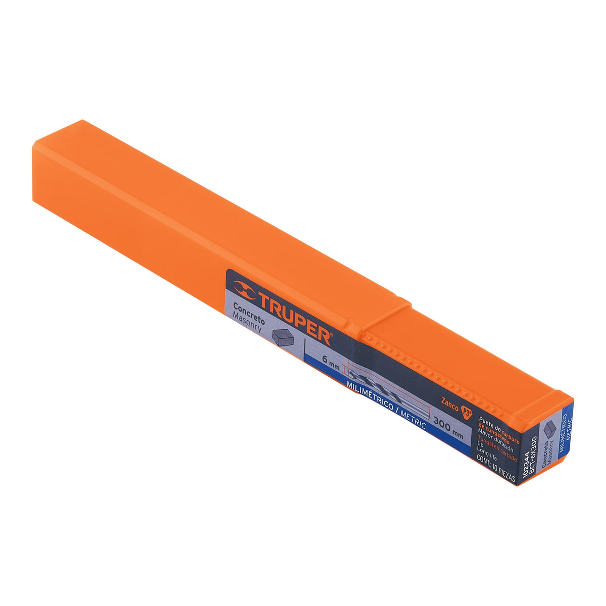 Broca para concreto 6 x 300 mm, TRUPER, Truper, SKU 102344 — vista 2