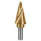 Broca escalonada titanio 11 escalones 1/4' a 7/8', EXPERT, Expert, SKU 101554