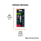 Broca escalonada titanio 6 escalones 3/16' a 1/2', EXPERT, Expert, SKU 101550 — vista 5