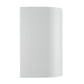 LÁMPARA MURO BLANCO PARA GU10 BOOMER BLWA-0001-01300