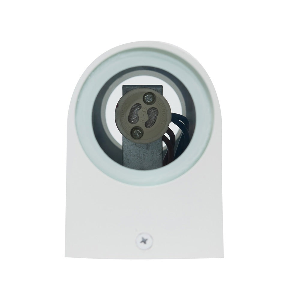 LÁMPARA MURO BLANCO PARA GU10 BOOMER BLWA-0001-01300