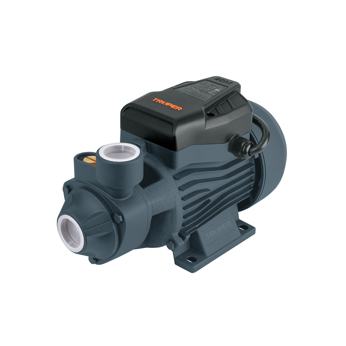 Bomba periférica 1/2HP, altura máx 40m, uso agrícola, TRUPER — foto oficial 1