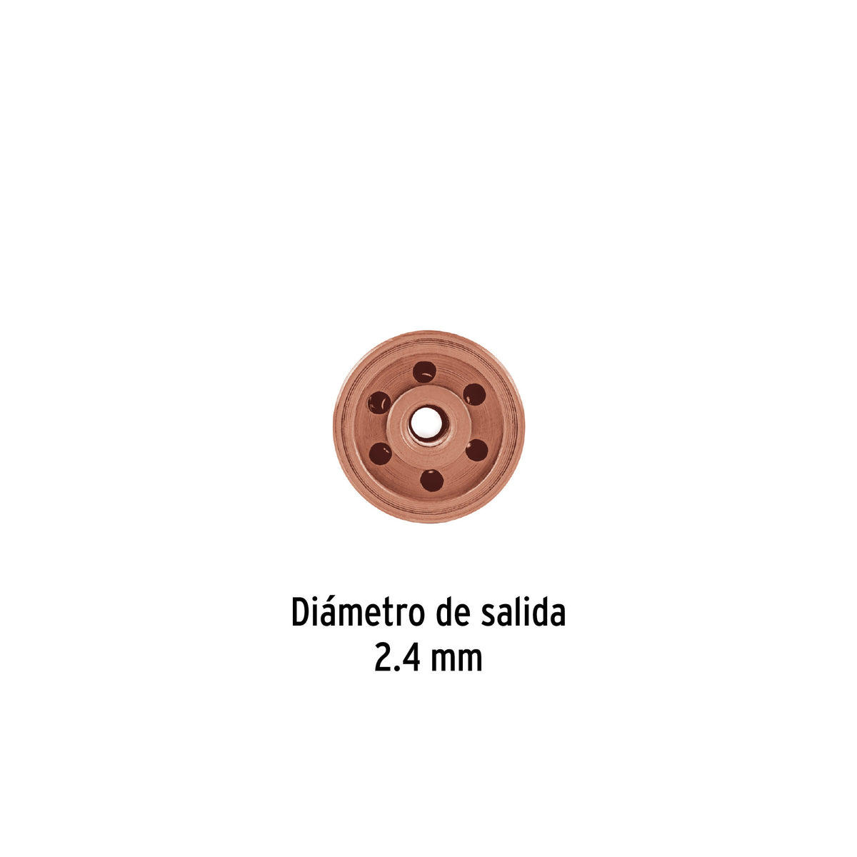 Boquilla #4 para corte con acetileno, TRUPER, Truper, SKU 103296 — vista 3