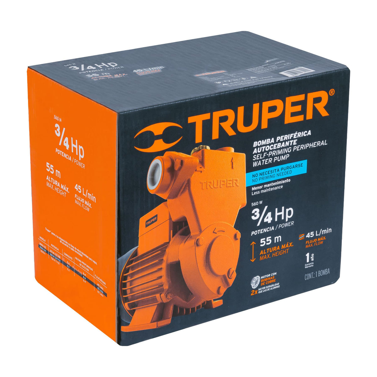 BOPA-3-4 Truper SKU 12781