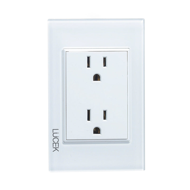 PLACA CON CONTACTO DUPLEX.