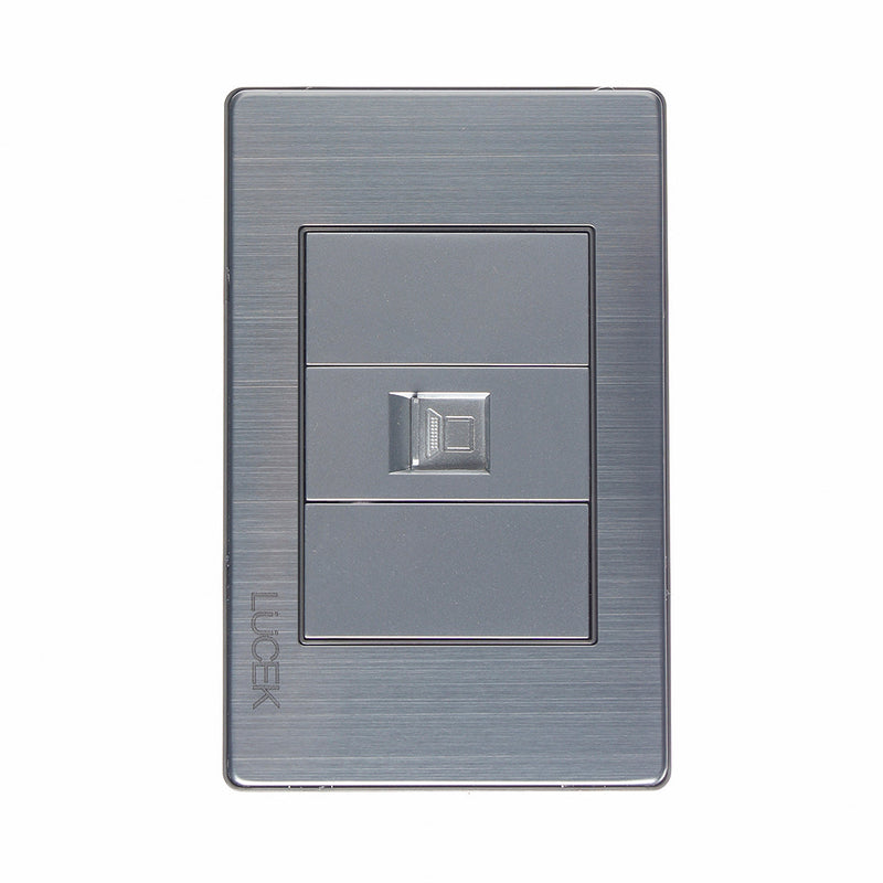 PLACA METÁLICA CON CONEXIÓN A MÓDEM/INTERNET