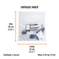 Broquero 3/8' sin llave, para máquinas inalámbricas, TRUPER, Truper, SKU 101186 — vista 6