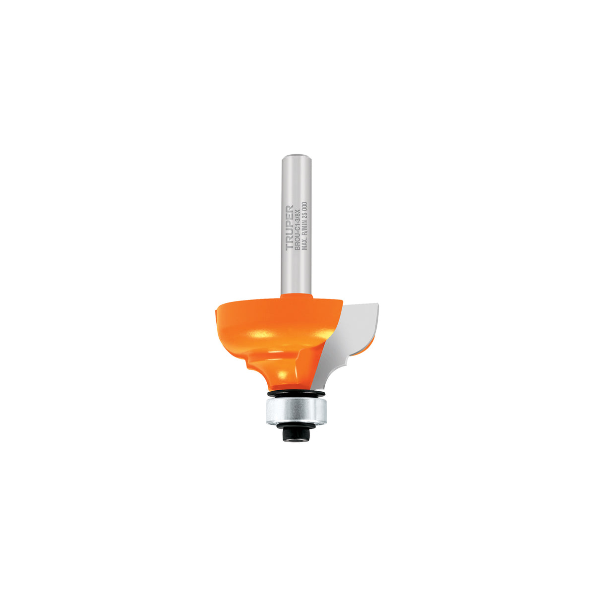 Broca para router, clásica, 1-3/8' con balero, TRUPER — foto oficial 1