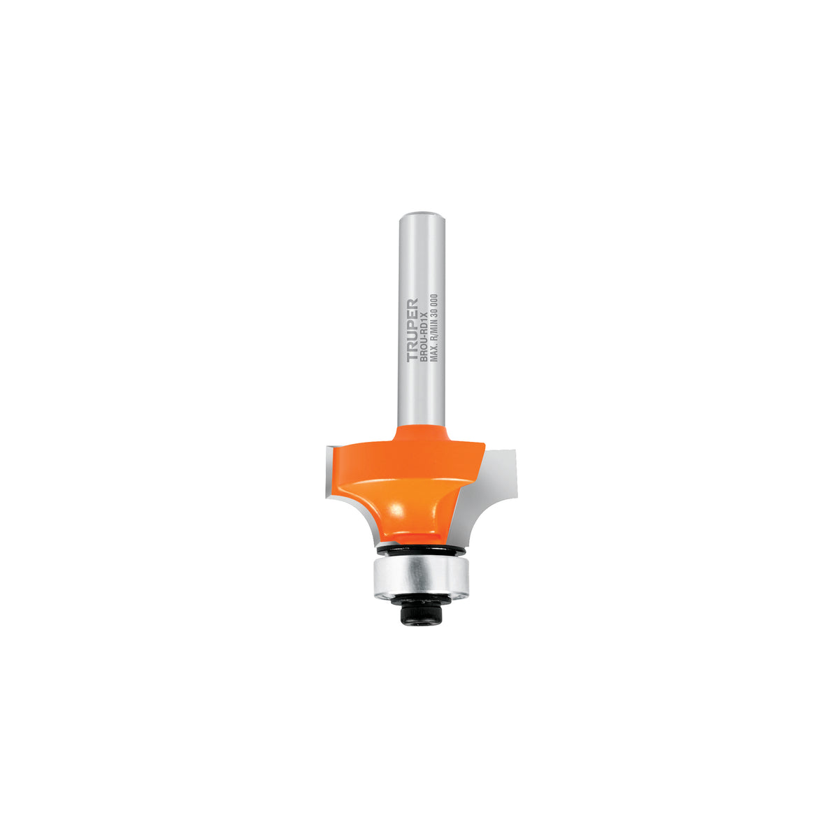 Broca para router, redondeado, 1' con balero, TRUPER — foto oficial 1