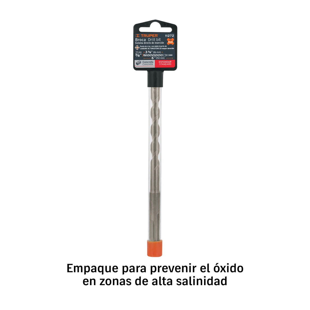 Broca SDS Plus 3/8 x 6', TRUPER — foto oficial 2