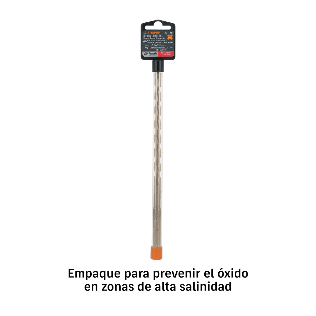 Broca SDS Plus 3/8 x 8', TRUPER — foto oficial 2