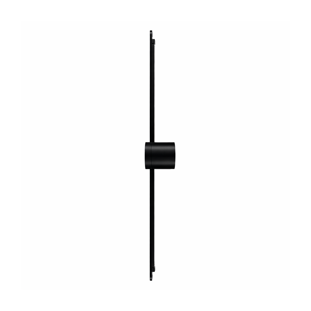 LÁMPARA DE MURO LINEAL NEGRO 12W 822LM 30K LUZ CÁLIDA BOOMER WA9101A3