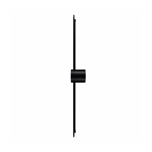LÁMPARA DE MURO LINEAL NEGRO 12W 822LM 30K LUZ CÁLIDA BOOMER WA9101A3