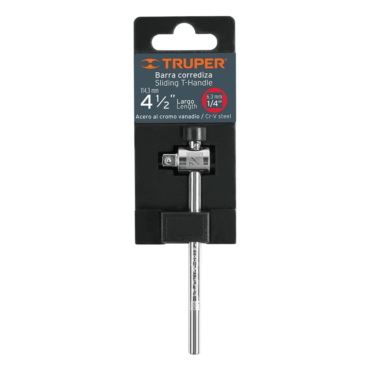 Barra corrediza para dados cuadro 1/4' TRUPER — foto oficial 2