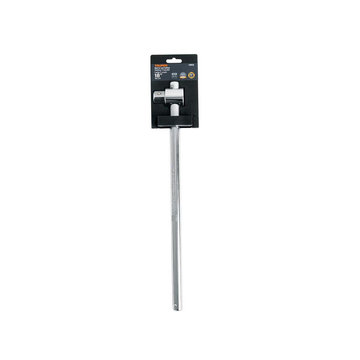 Barra corrediza para dados cuadro 3/4' TRUPER — foto oficial 2